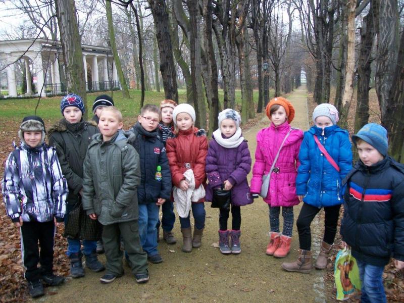 Wycieczka do pałacu w Tłokini Kościelnej