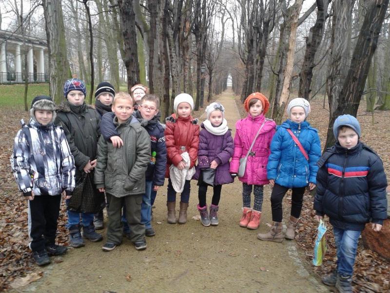 Wycieczka do pałacu w Tłokini Kościelnej