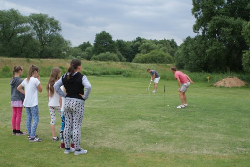 Klasa IV na polu golfowym w Kaliszu