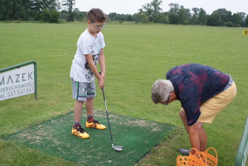 Klasa IV na polu golfowym w Kaliszu