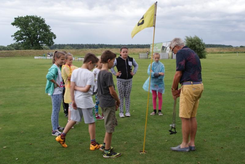 Klasa IV na polu golfowym w Kaliszu