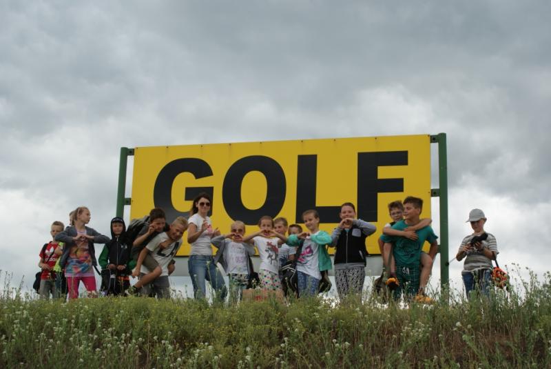 Klasa IV na polu golfowym w Kaliszu