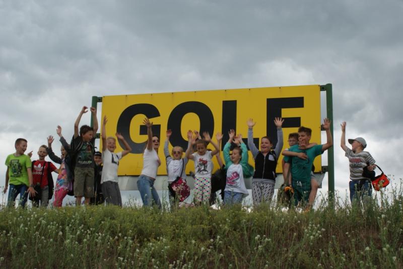 Klasa IV na polu golfowym w Kaliszu