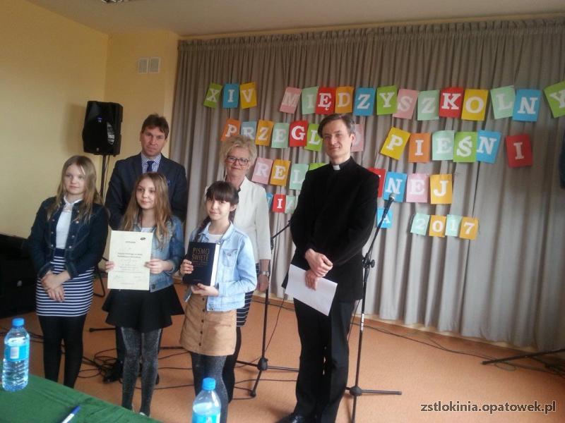 XIV Międzyszkolny Przegląd Pieśni Religijnej Tłokinia Wielka 2017