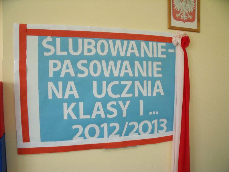 Ślubowanie – pasowanie na Ucznia Klasy I Szkoły Podstawowej