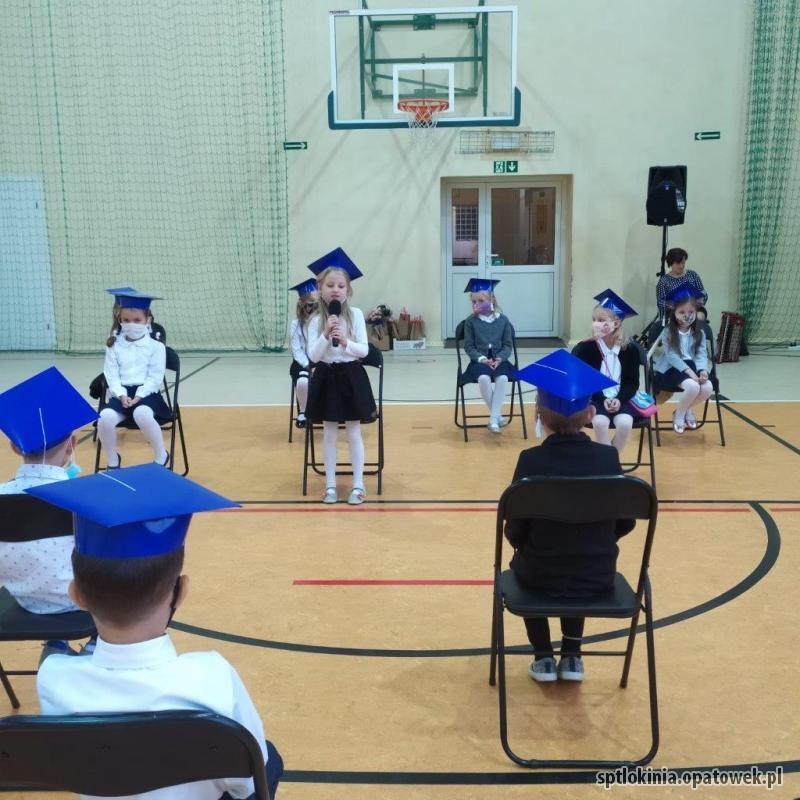 Ślubowanie uczniów klasy pierwszej