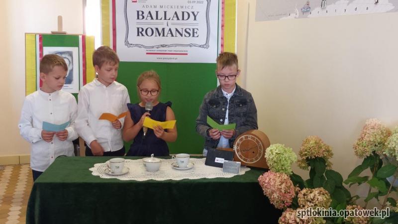 Narodowe Czytanie „Ballady i romanse” Adama Mickiewicza