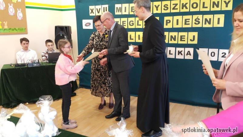 XVII MIĘDZYSZKOLNY PRZEGLĄD PIEŚNI RELIGIJNEJ TŁOKINIA WIELKA 2023