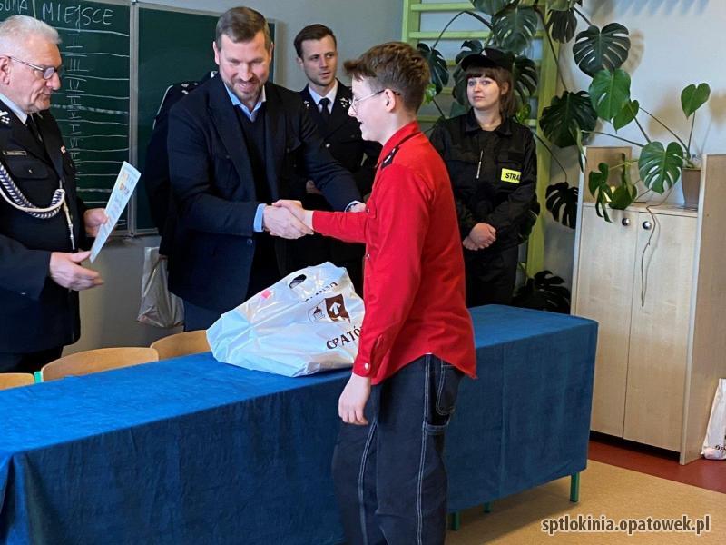 Turniej Wiedzy Pożarniczej "Młodzież Zapobiega Pożarom"